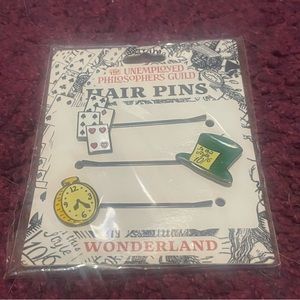 Alice in Wonderland hair pins